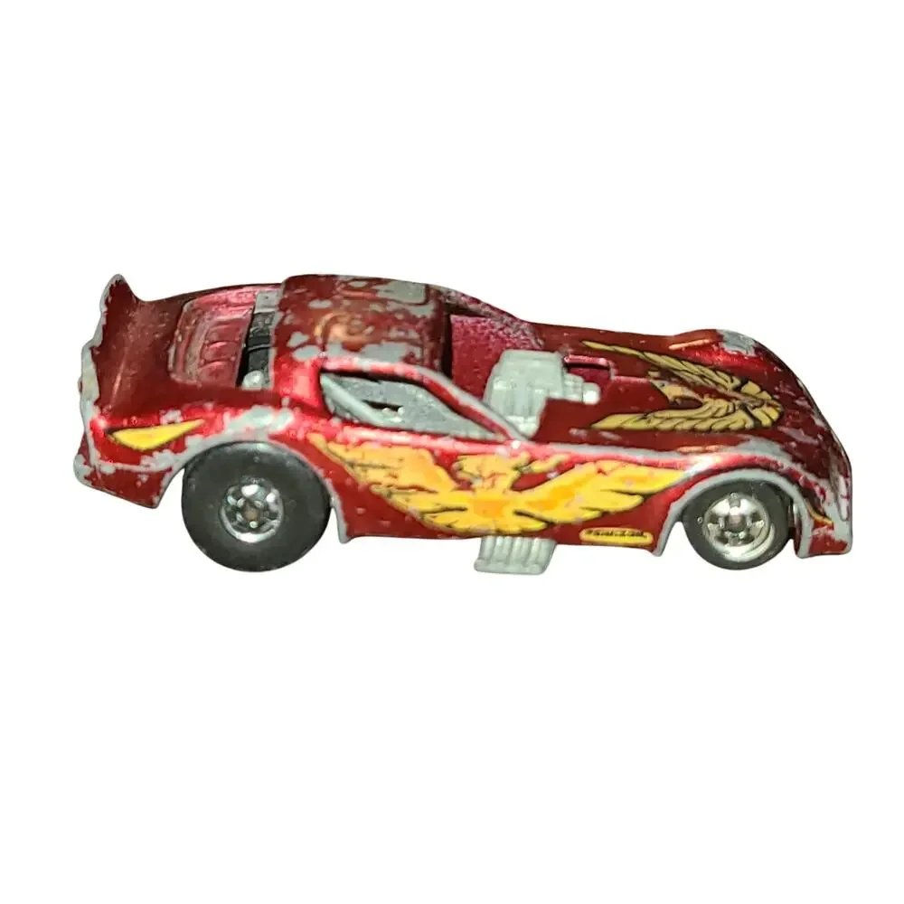 Hot Wheels Blackwall 1980 Firebird Funny Car Shiny Red Body Lifts Up